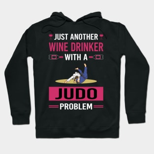 Wine Drinker Judo Hoodie